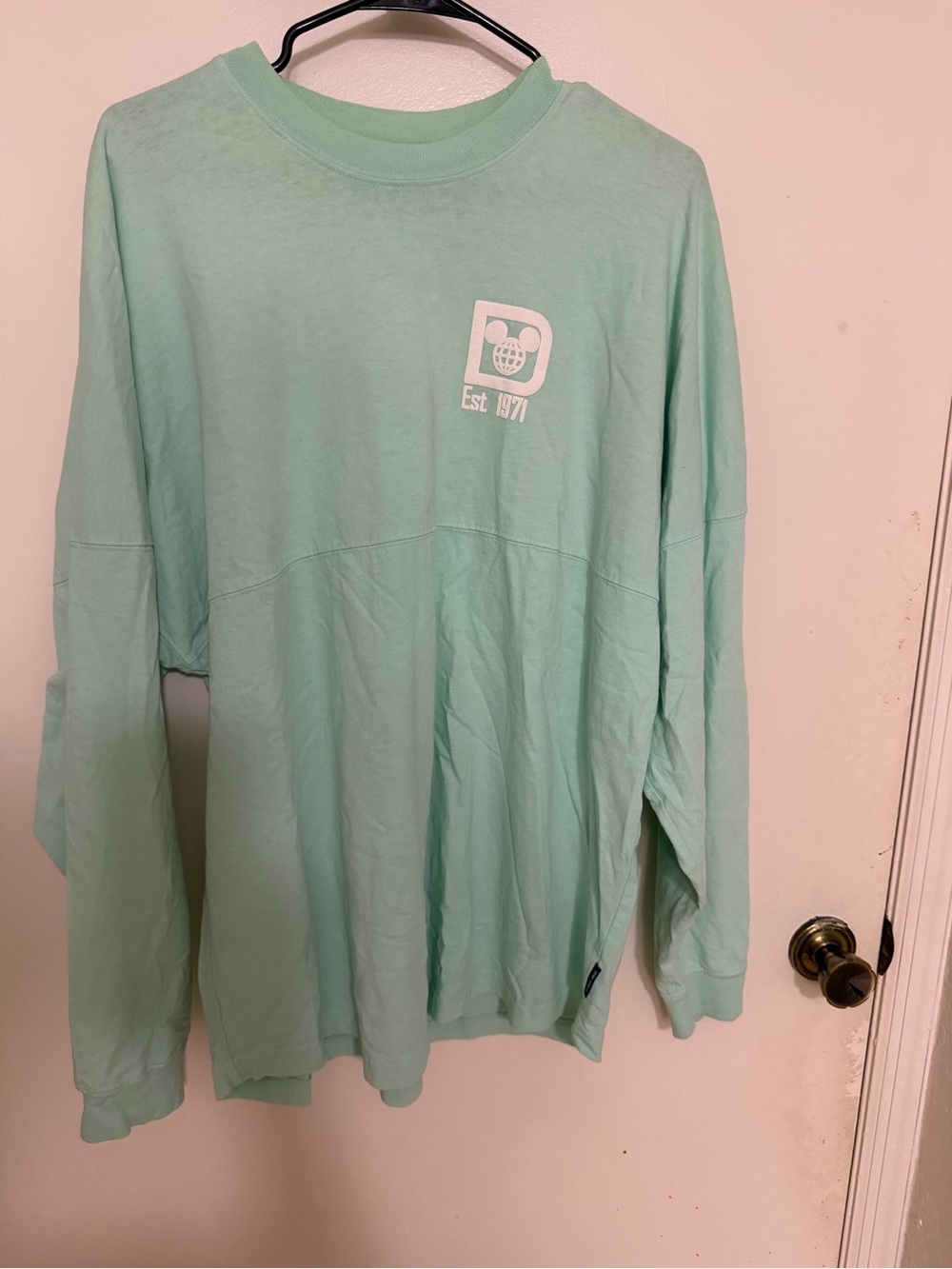 Disney Parks Spirit Jersey Mint Green Walt Disney World